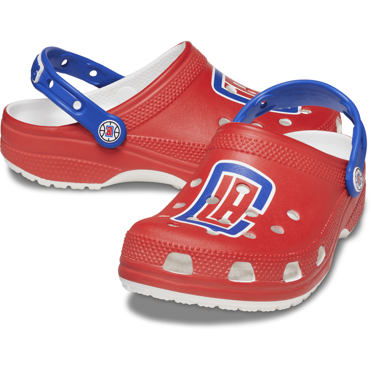 NBA LA Clippers Classic Clog - Blue - Image 2