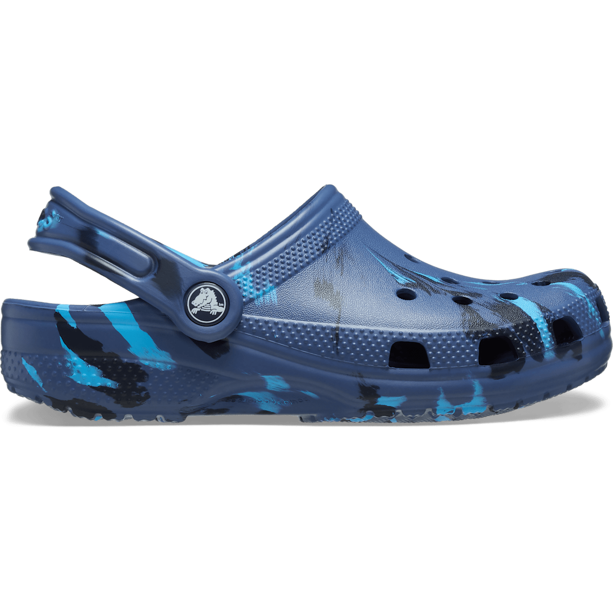 Kids' Classic Marbled Clog - Navy / Multi