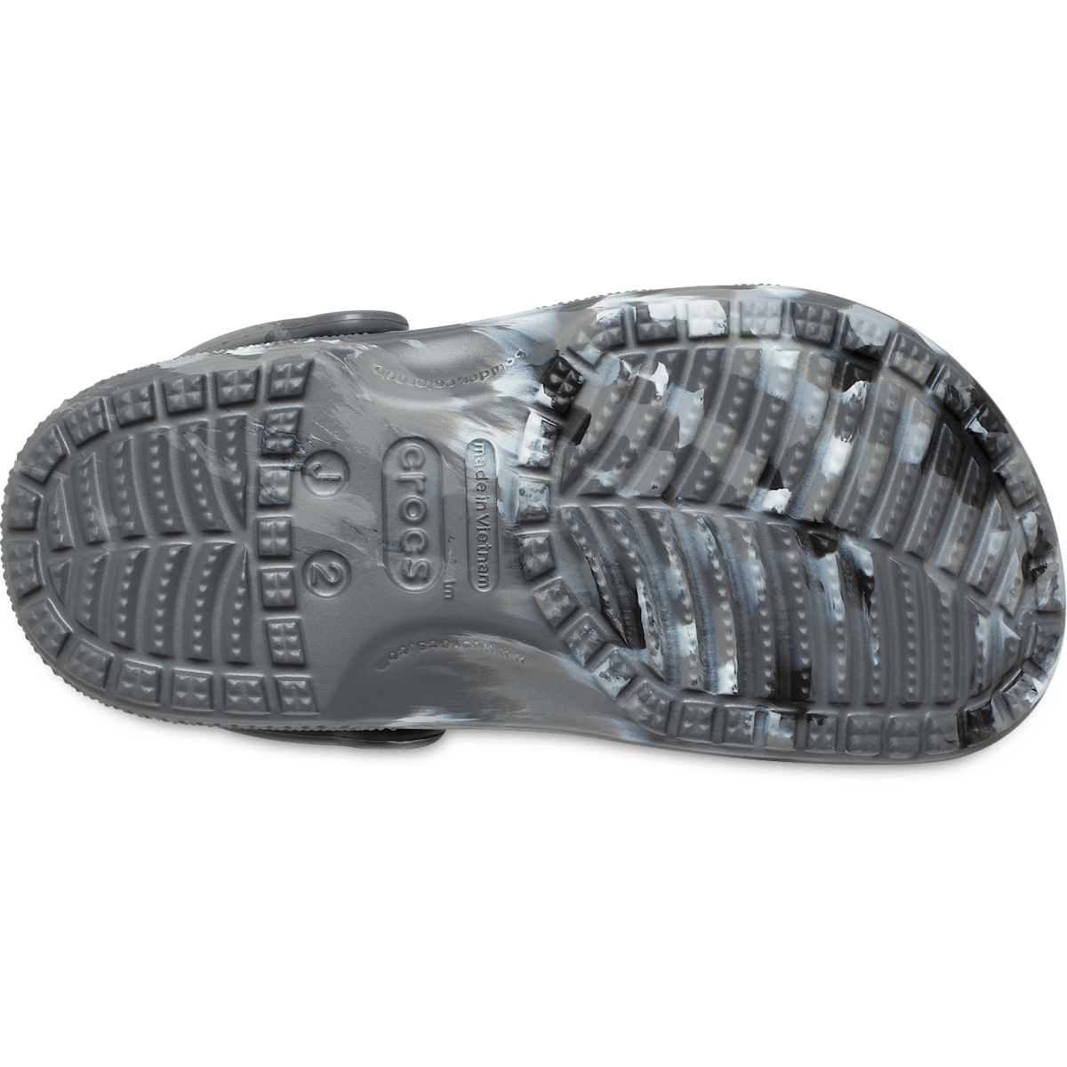 Kids' Classic Marbled Clog - Slate Grey / Multi - Image 4