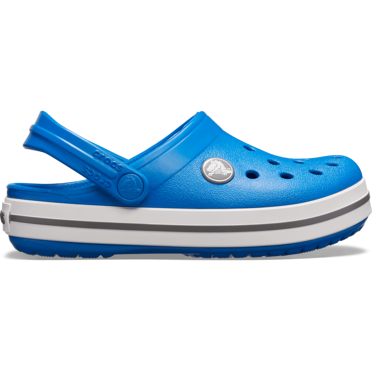 Kids' Crocband™ Clog - Bright Cobalt / Charcoal