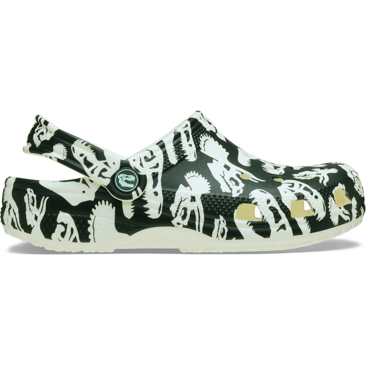 Kids' Classic Glow Dino Clog - Glow Green