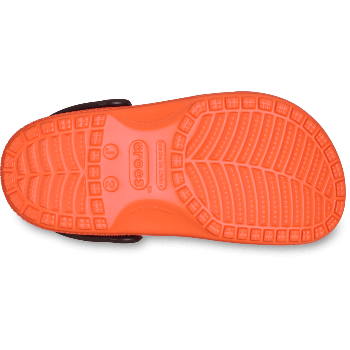 Kids' Classic Jack O' Lantern Lights Clog - Orange (Coral) - Image 4