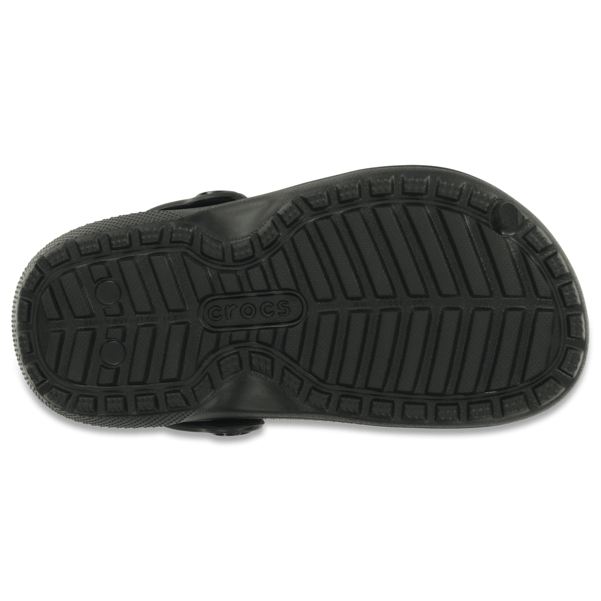 Toddler Classic Lined Clog - Black / Black - Image 4