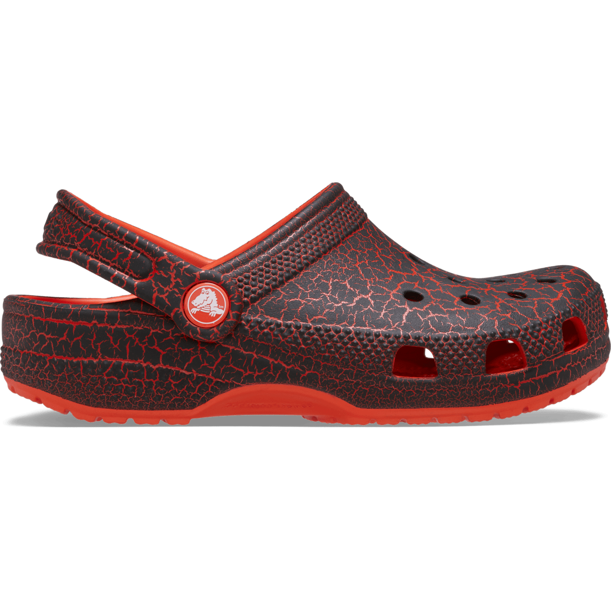 Kids' Classic Crackle Clog - Lava Crackle