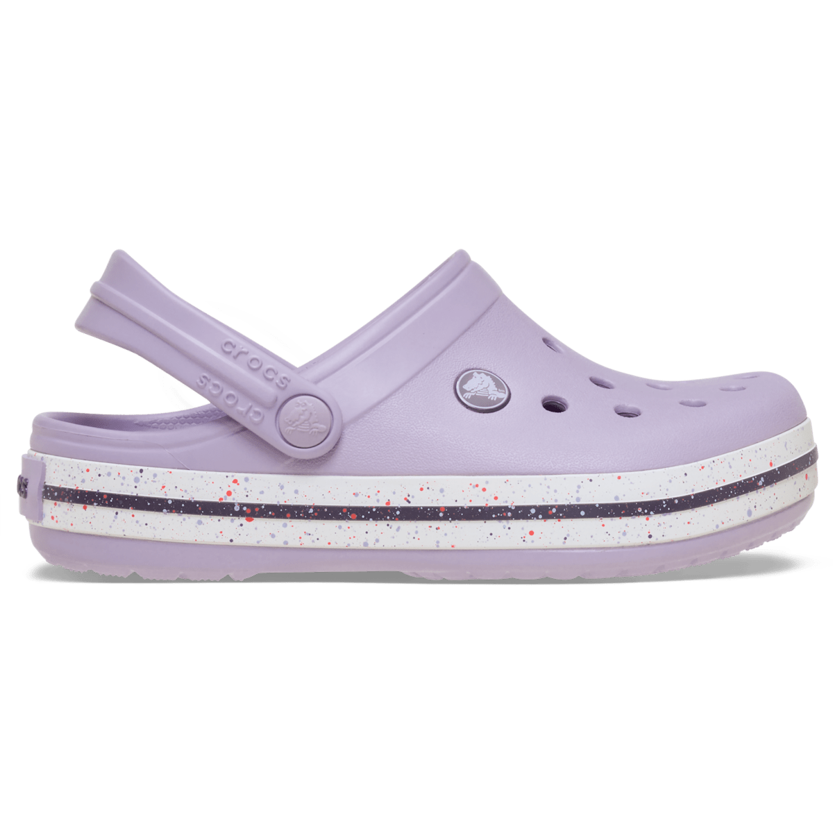 Kid's Crocband Speckled Band Clog - Lavender