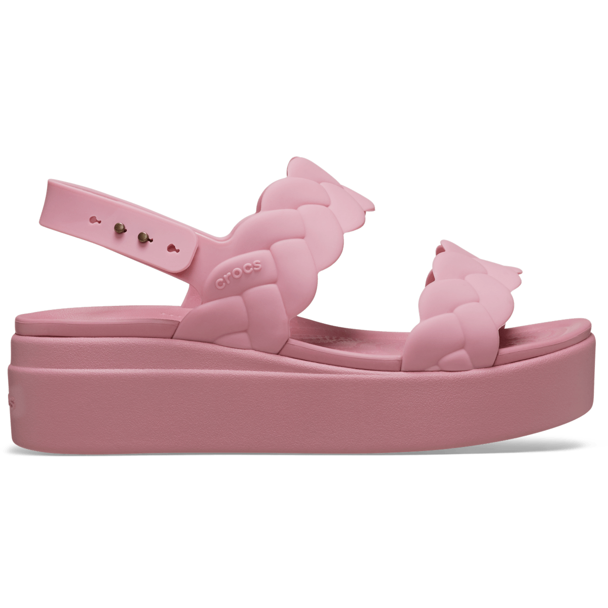 Brooklyn Woven Low Wedge - Rosette