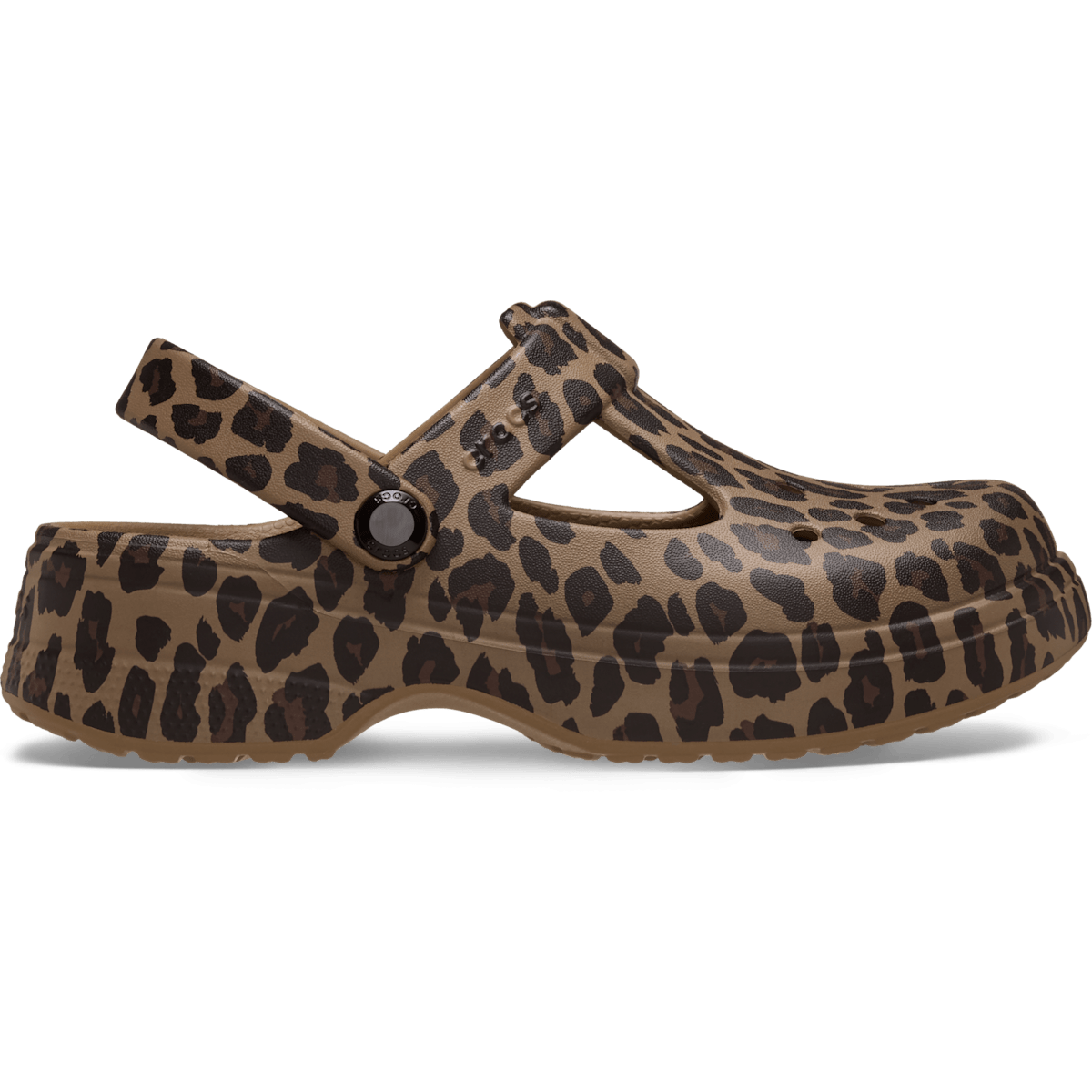 Kids' Classic Mary Jane Animal Clog - Sepia / Leopard
