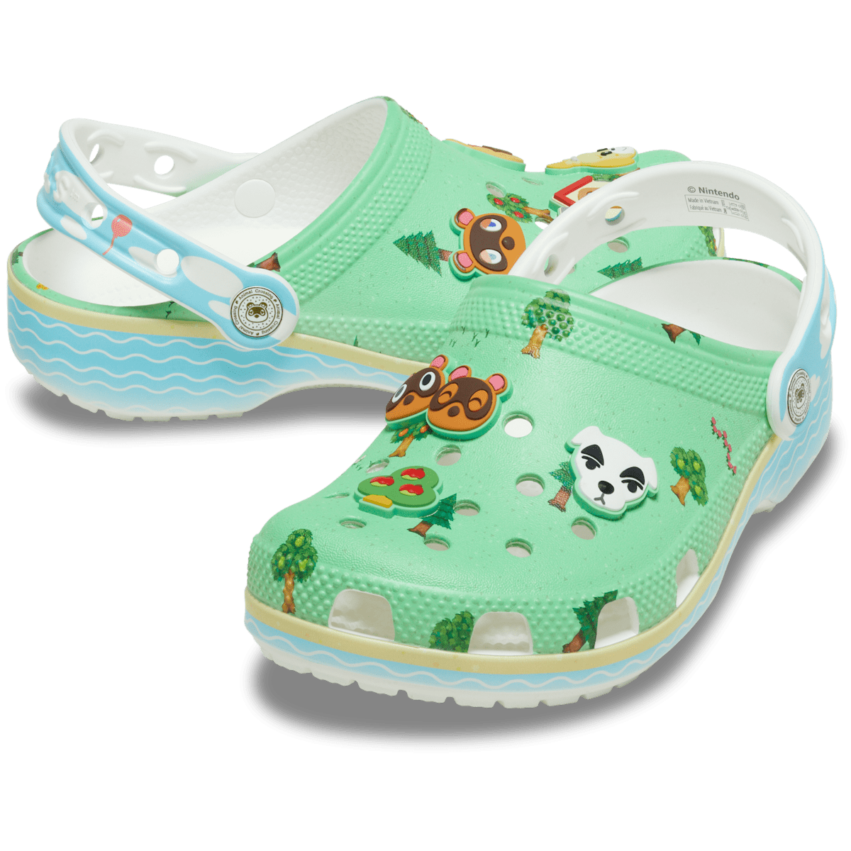 Kids' Animal Crossing Classic Clog - Multi - Image 2