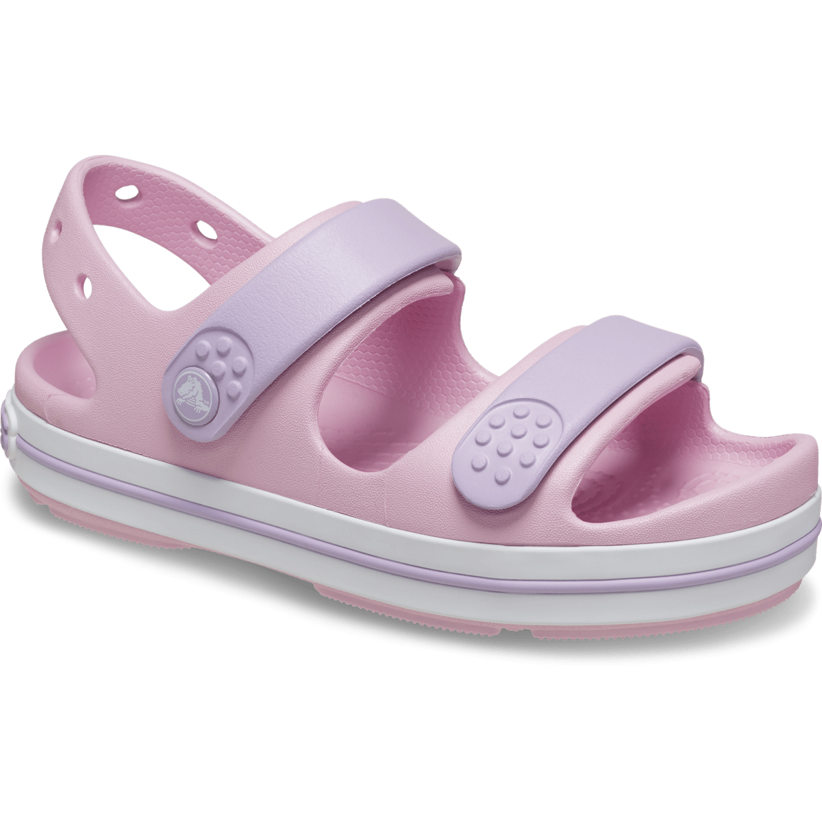 Kids' Crocband™ Cruiser Sandal - Ballerina / Lavender - Image 5