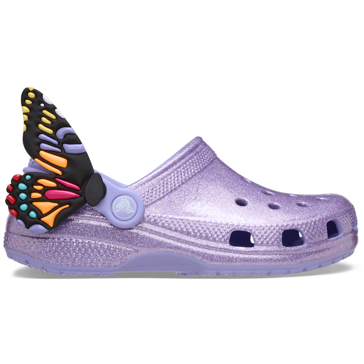 Toddler Classic IAM Butterfly Clog - Mystic Purple