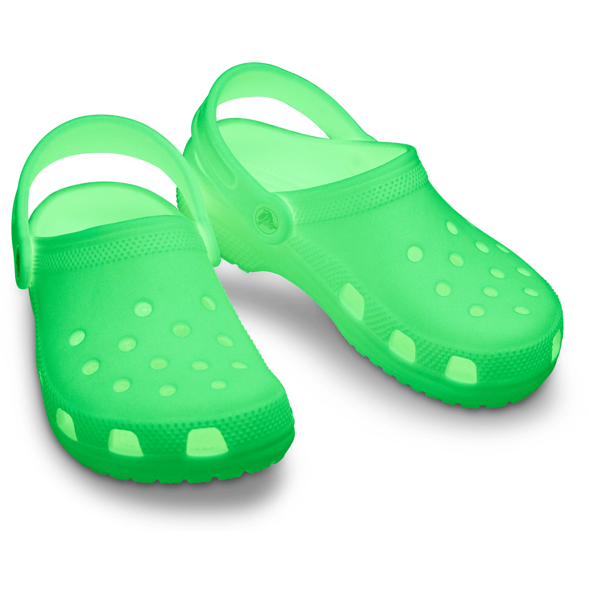 Toddler Classic Glow Clog - Glow Green - Image 7