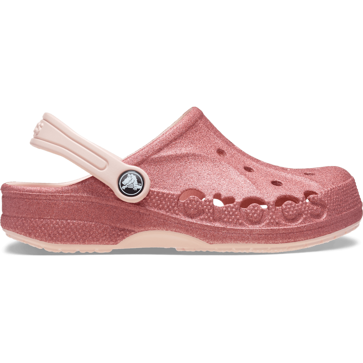 Toddler Baya Glitter Clog - Pink Rose