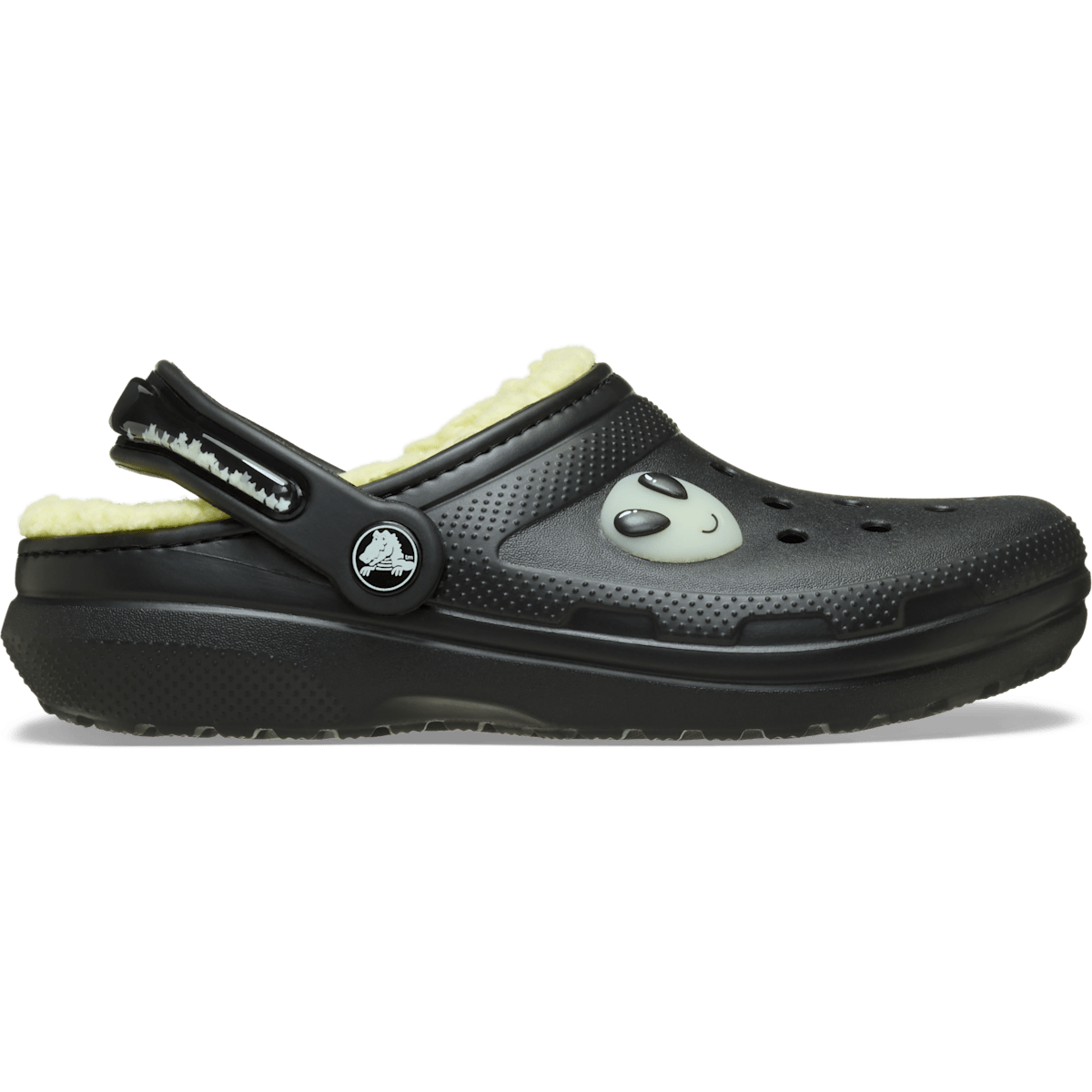 Kids' Classic Lined Alien Clog - Black
