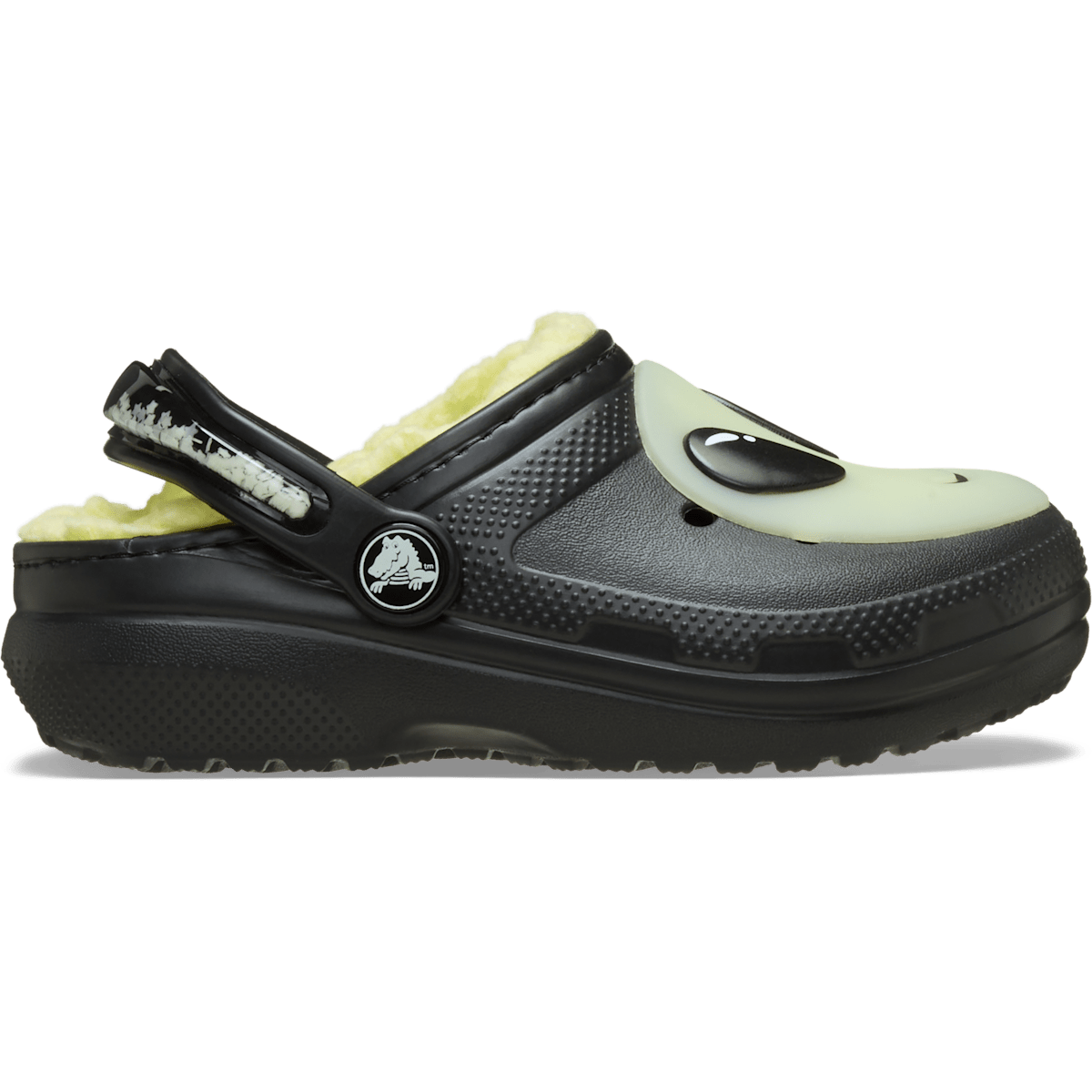 Toddler Classic Lined Alien Clog - Black