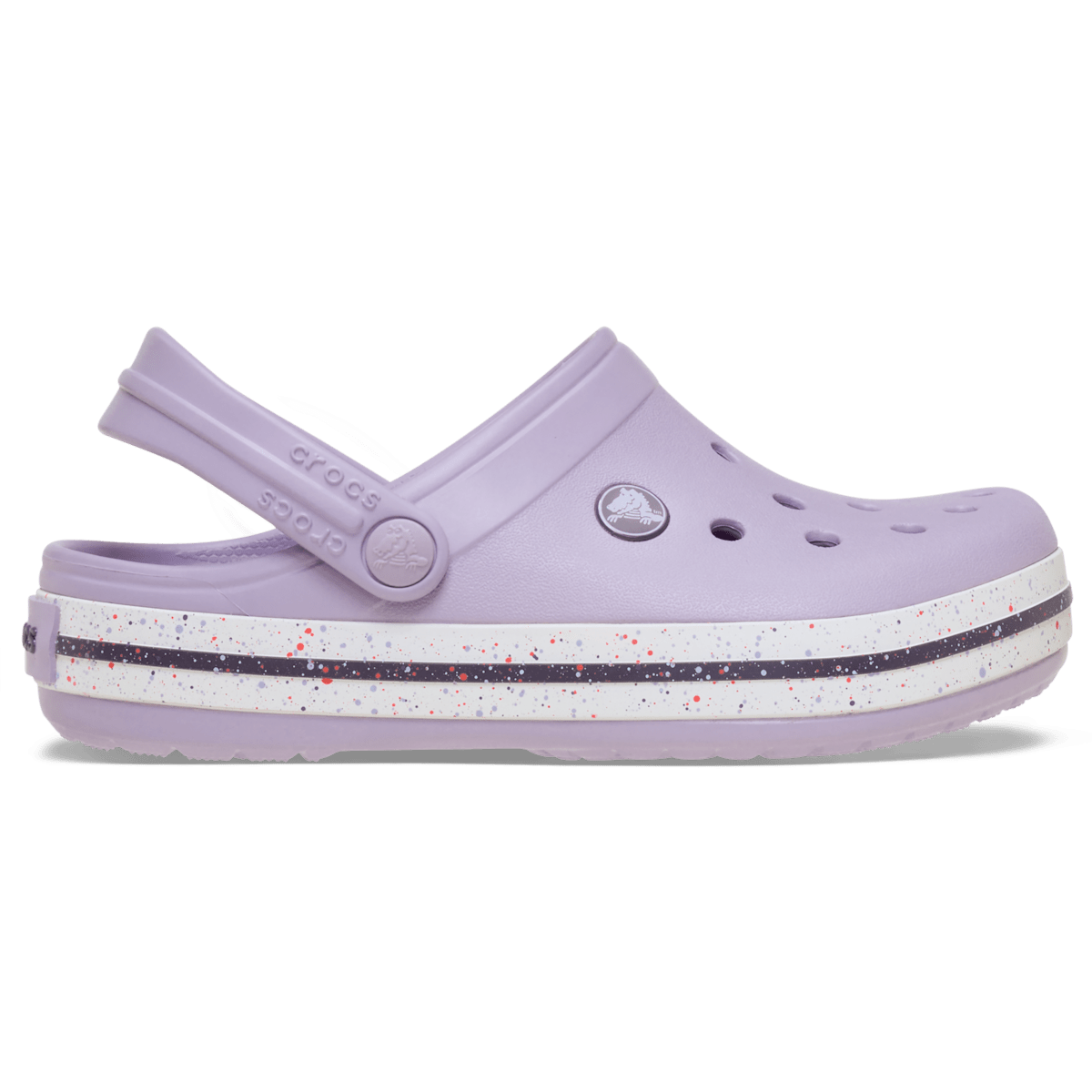 Toddler Crocband Speckled Band Clog - Lavender