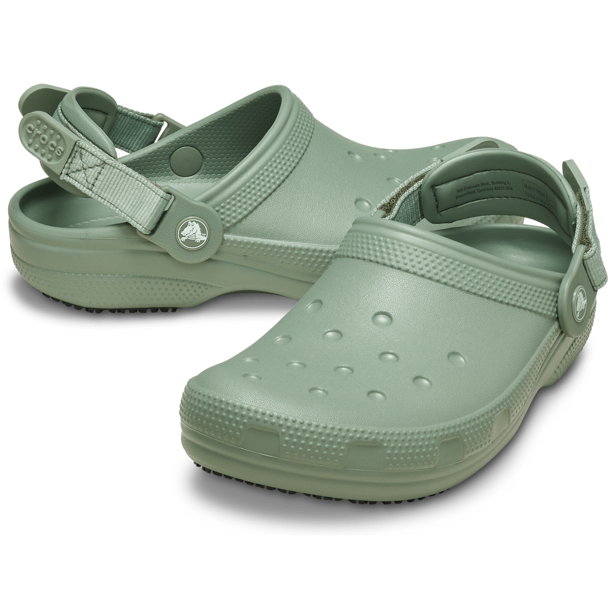 Classic Work Clog - Moss - Image 2