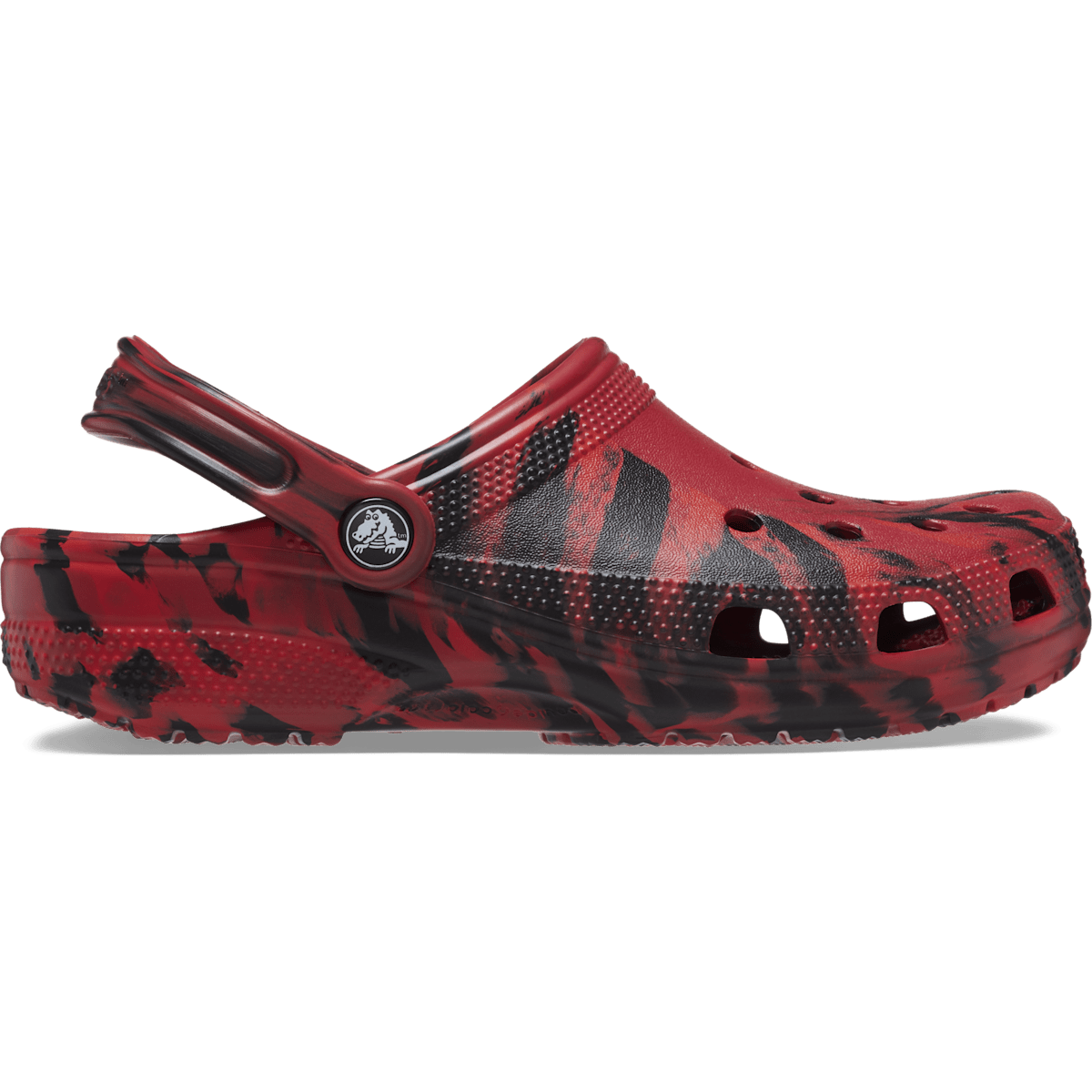 Classic Marbled Clog - Pepper / Black