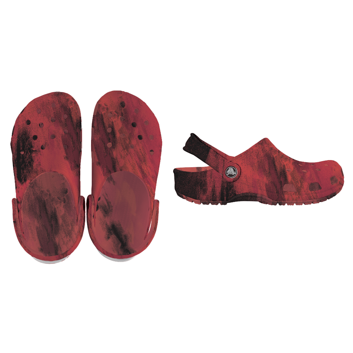 Classic Marbled Clog - Pepper / Black - Image 7