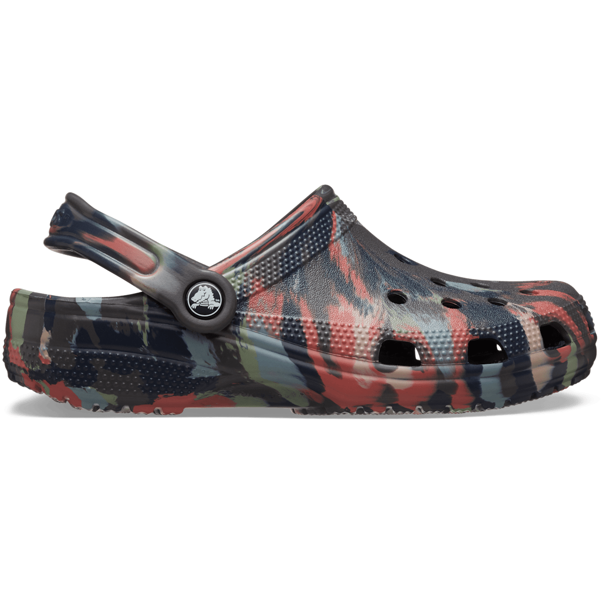 Classic Marbled Clog - Black Sand / Multi
