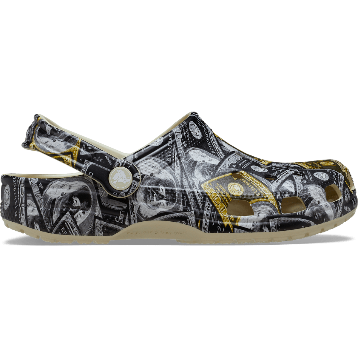 Classic Money Clog - Bone