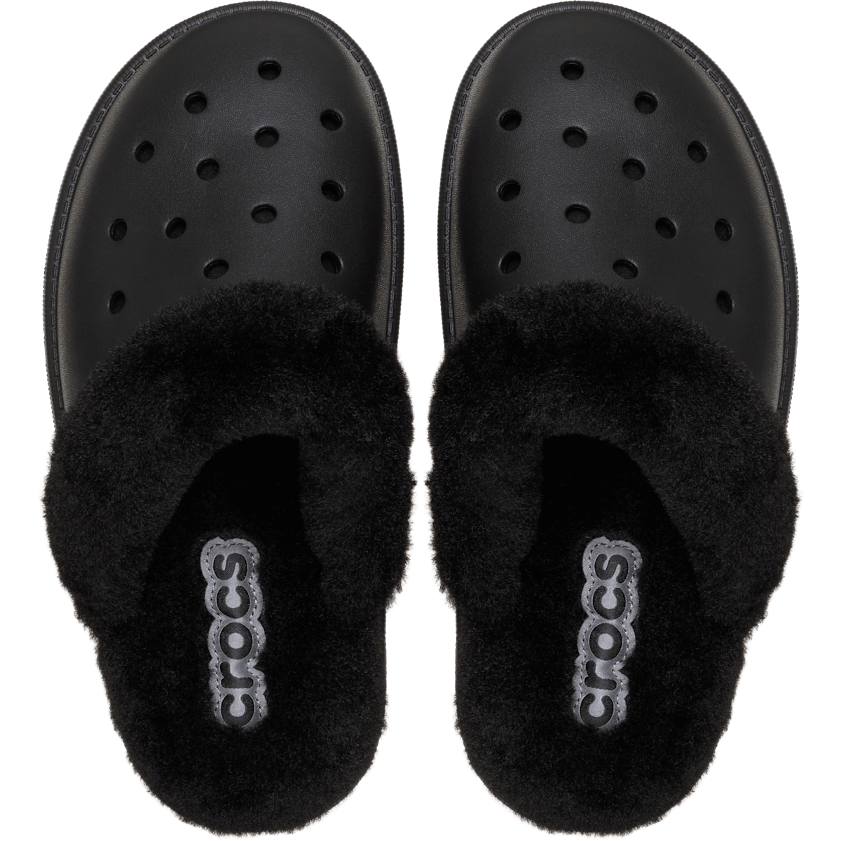 Classic Fuzz Scuff - Black - Image 3