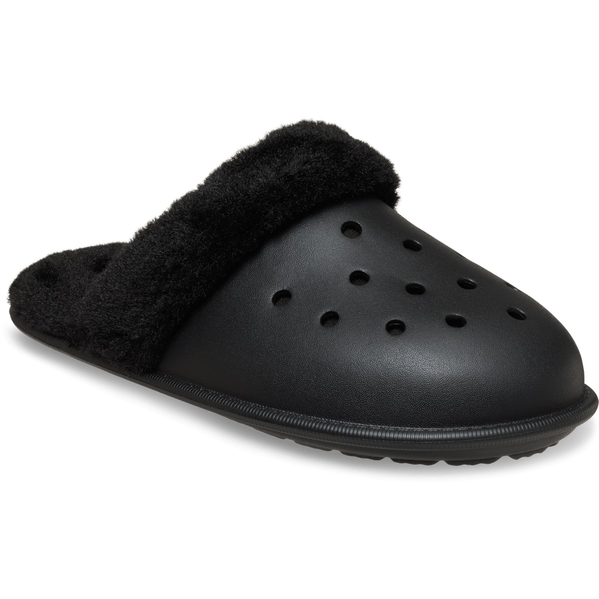 Classic Fuzz Scuff - Black - Image 5