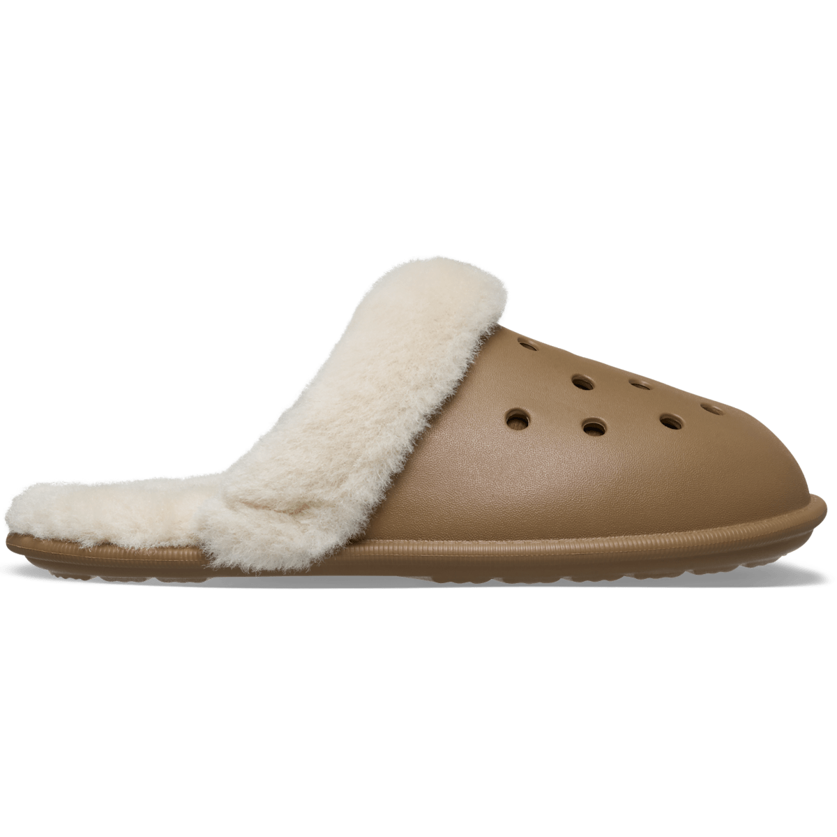 Classic Fuzz Scuff - Sepia