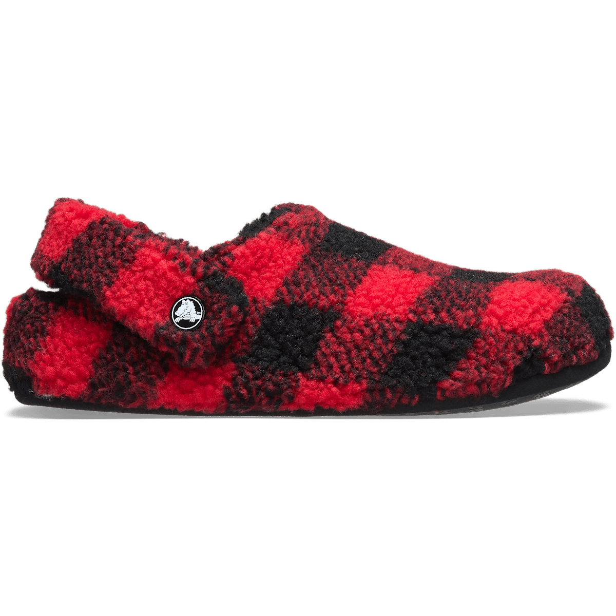 Classic Buffalo Check Cozzzy Slipper - Varsity Red / Black