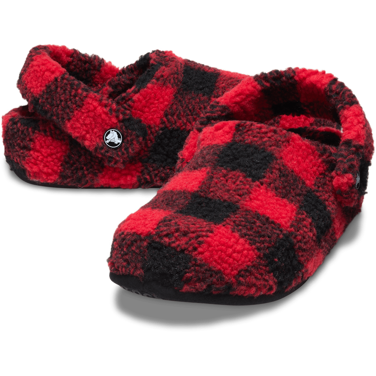 Classic Buffalo Check Cozzzy Slipper - Varsity Red / Black - Image 2