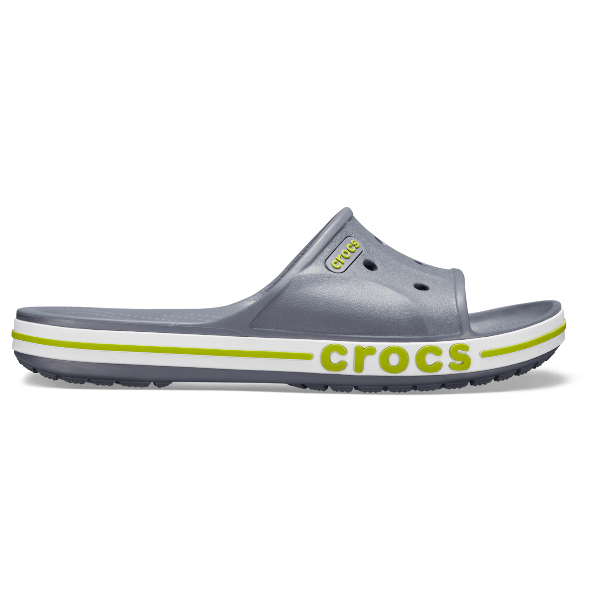 Bayaband Slide - Charcoal / Volt Green