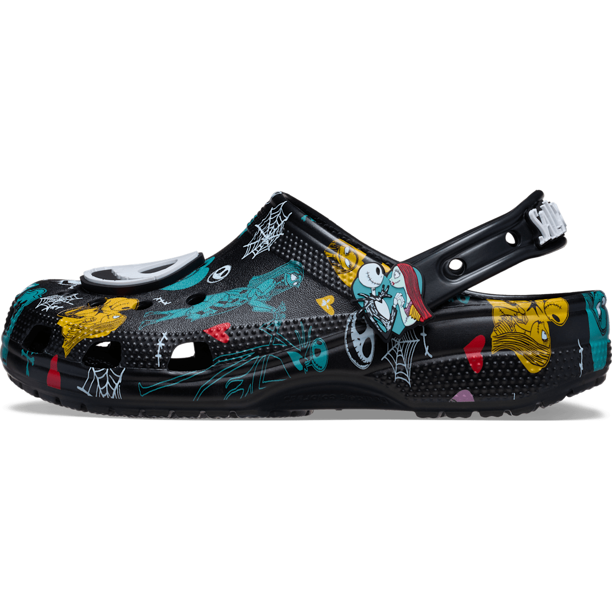 Disney Tim Burton's The Nightmare Before Christmas Jack and Sally Classic Clog - Multi