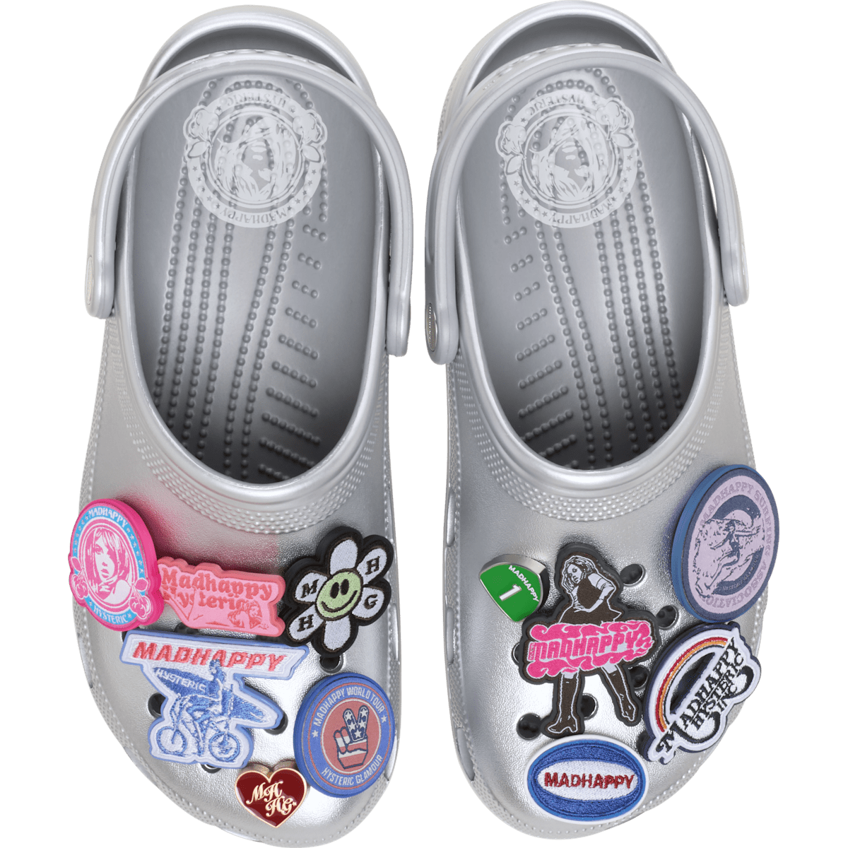 Madhappy X  Crocs Classic Clog - Silver