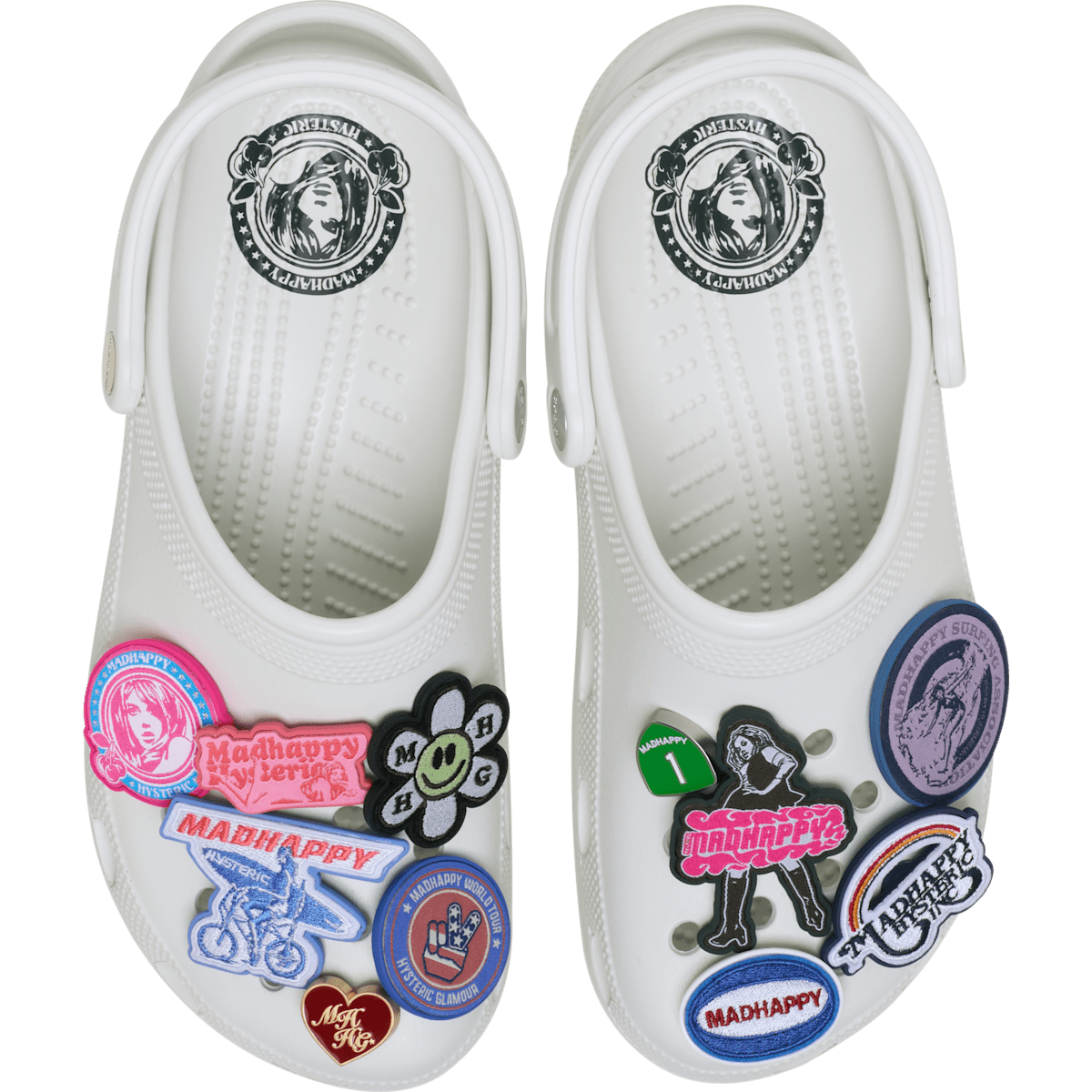 Madhappy X  Crocs Classic Clog - Almost White