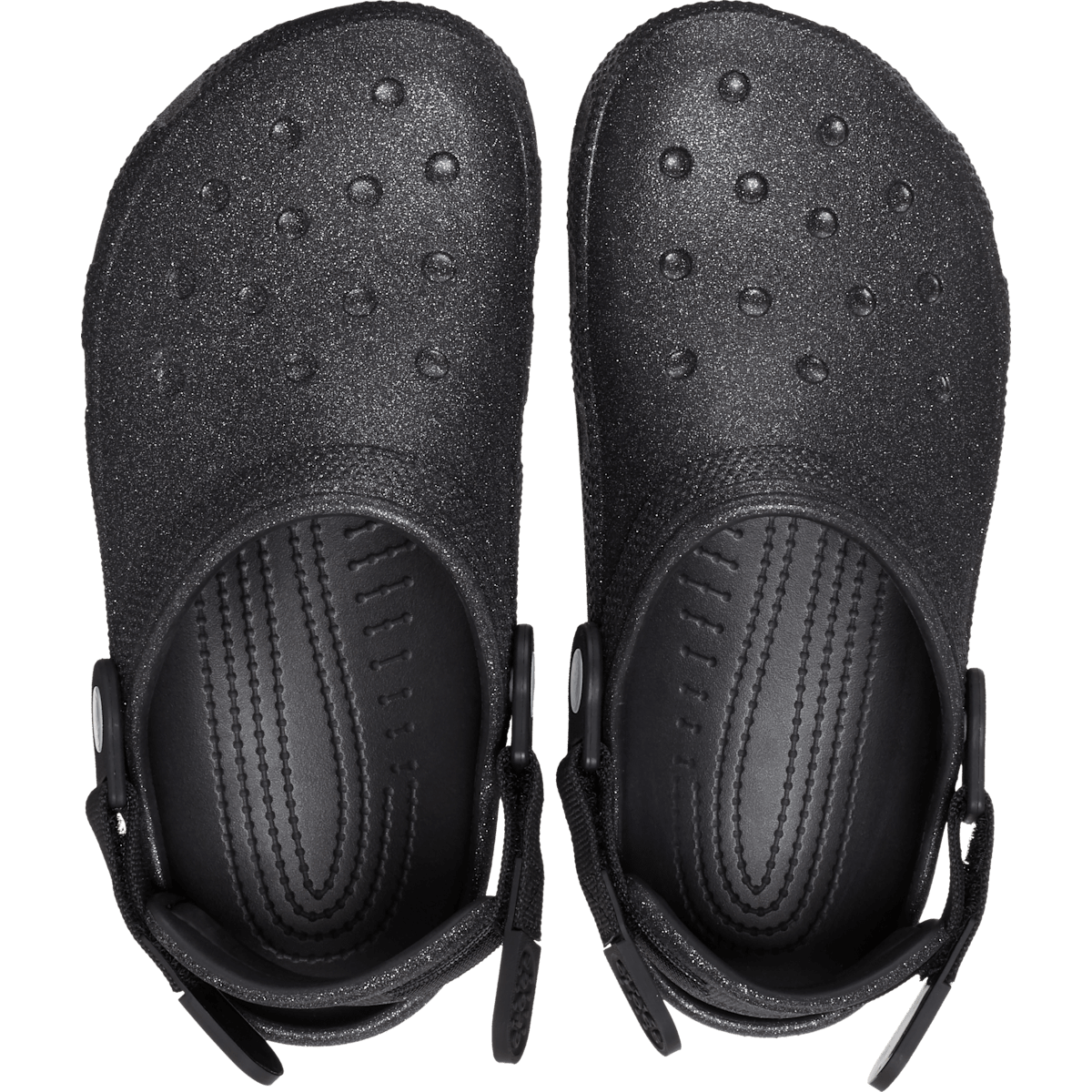 Classic Work Graphic Clog - Black Glitter - Image 3