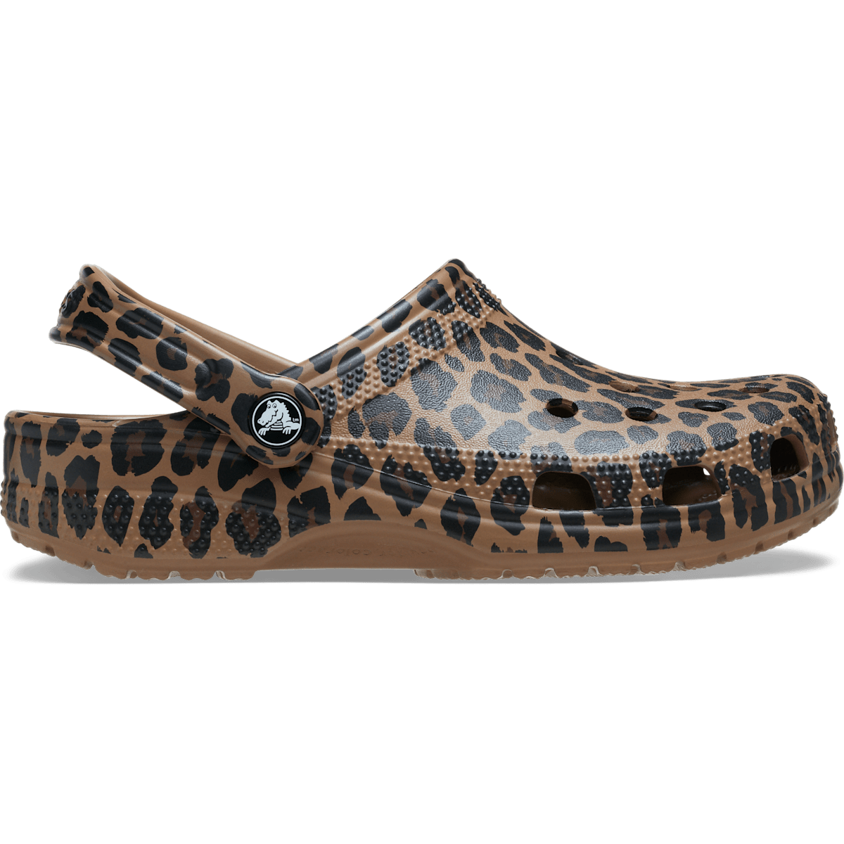 Classic Animal Clog - Sepia / Leopard