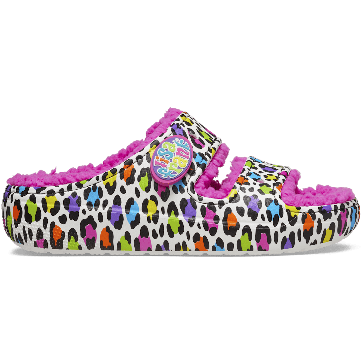 Lisa Frank Cozzzy Sandal - White / Multi