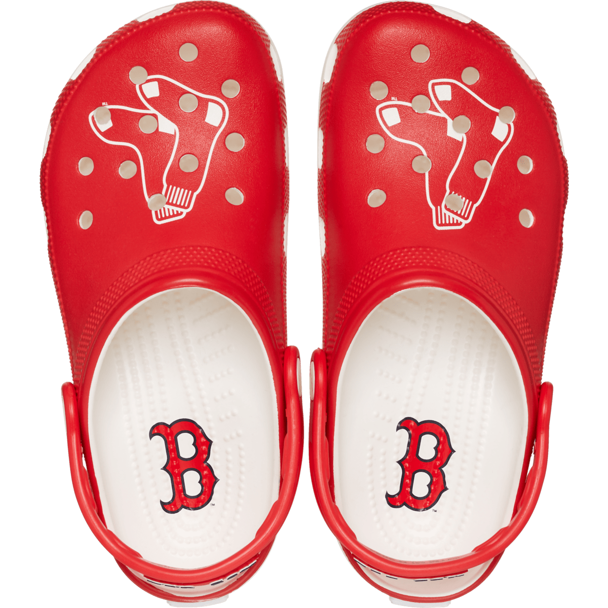 MLB Boston Red Sox Classic Clog - White