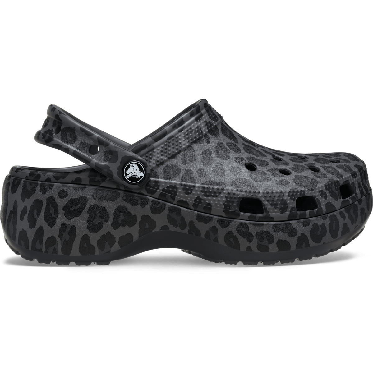 Classic Platform Animal Clog - Black Sand