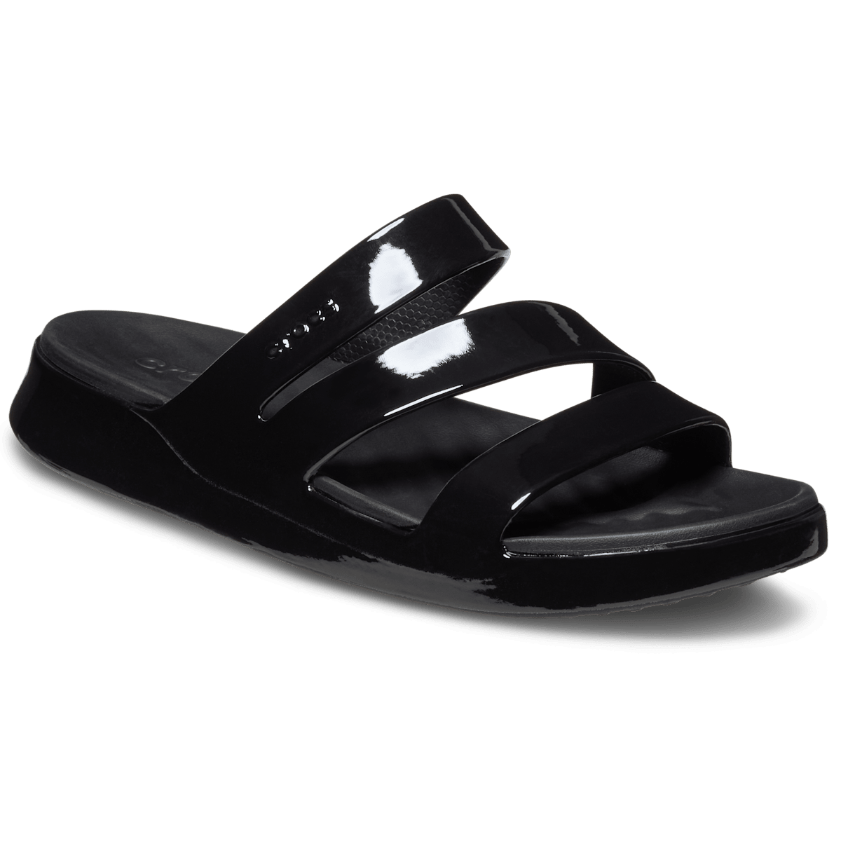 Getaway Patent Strappy - Black - Image 5