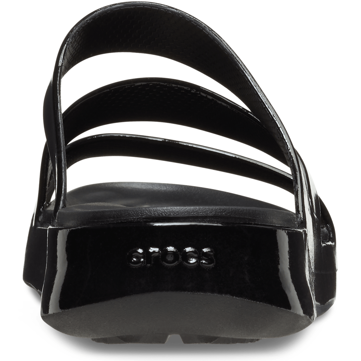 Getaway Patent Strappy - Black - Image 6