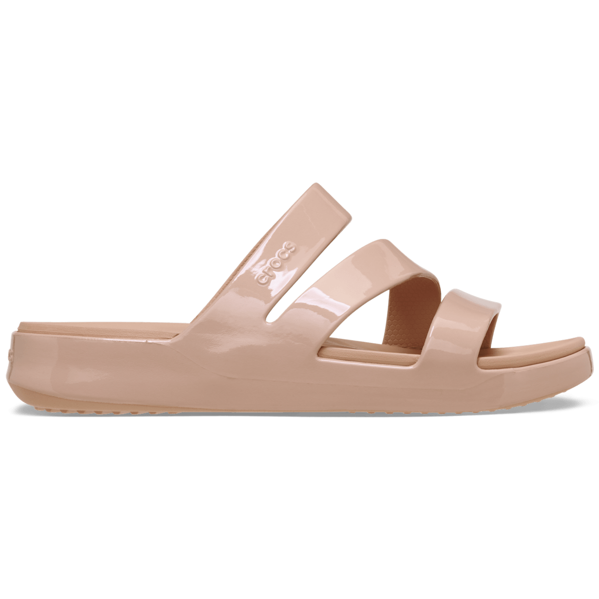 Getaway Patent Strappy - Pink Caramel