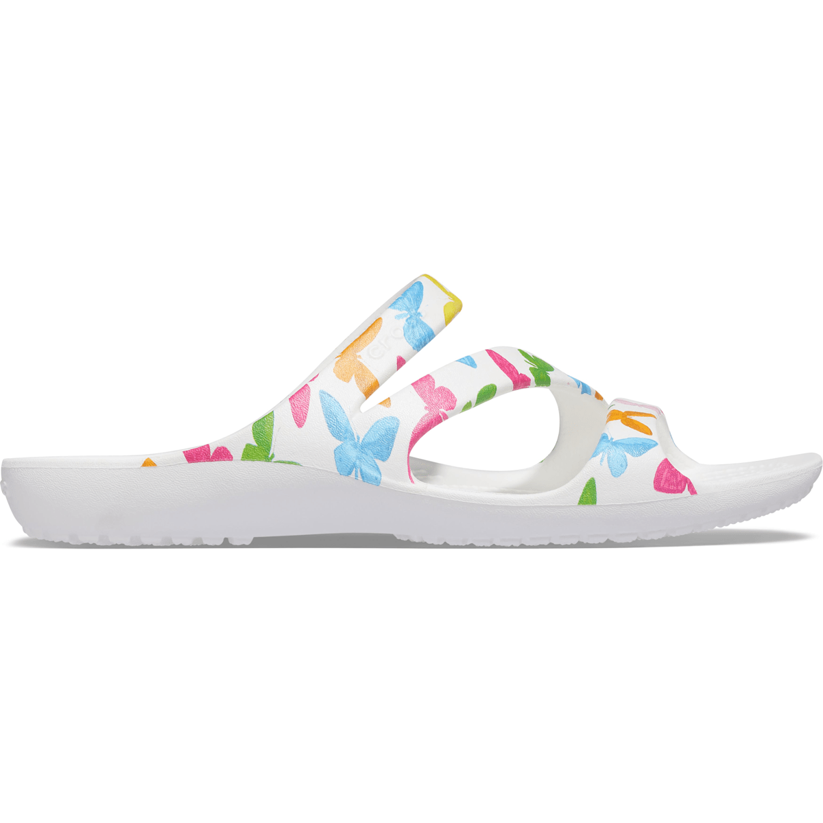 Women's Kadee II Graphic Sandal - Butterfly / White