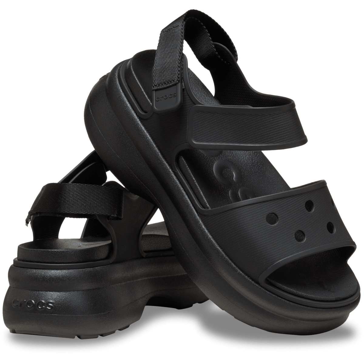 Soho Y-Strap Sandal - Black - Image 2