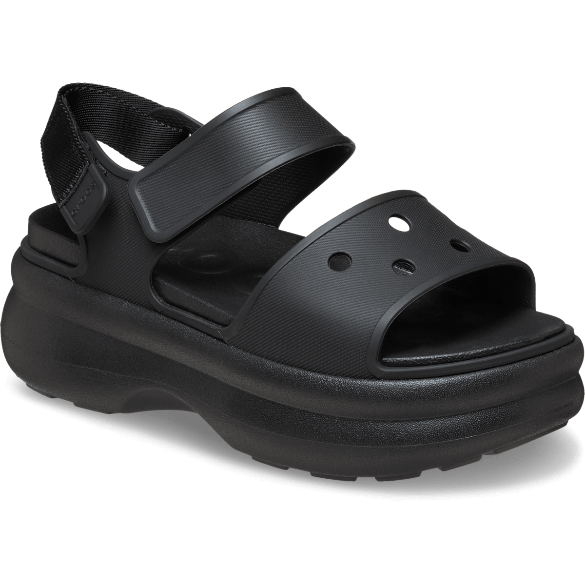 Soho Y-Strap Sandal - Black - Image 5