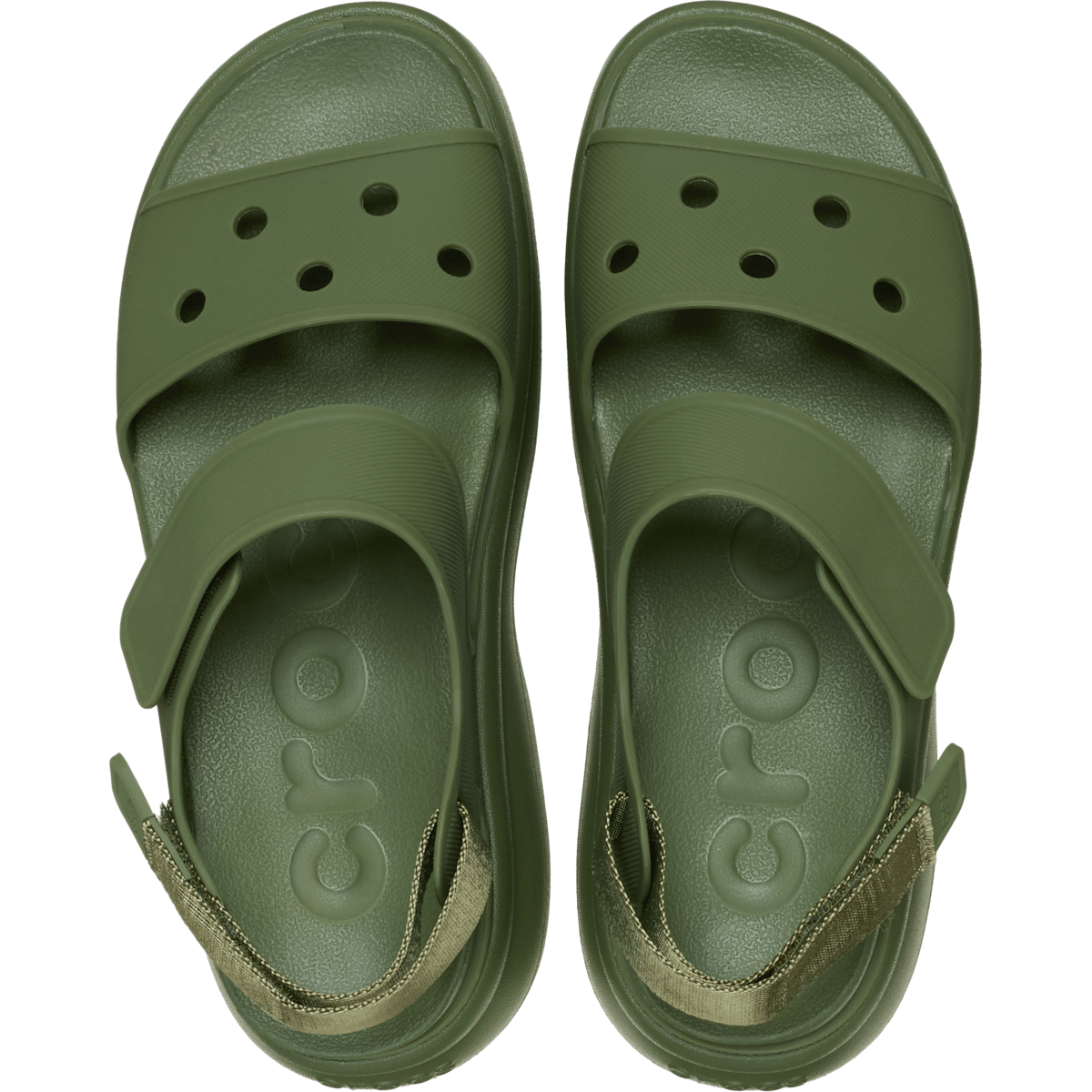 Soho Y-Strap Sandal - Army Green - Image 3