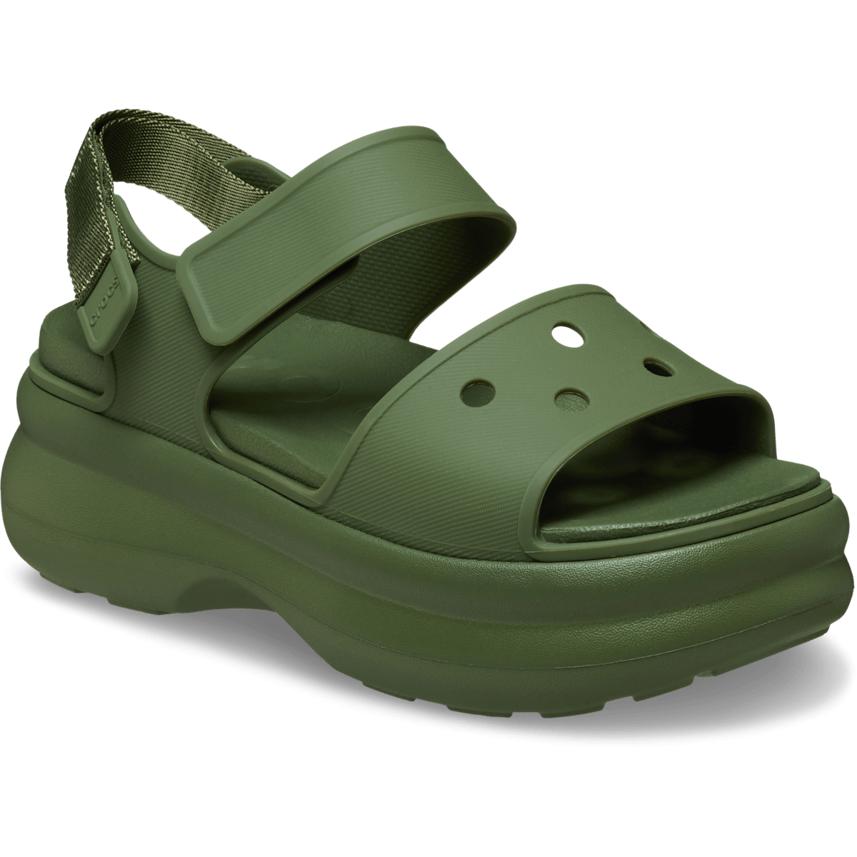 Soho Y-Strap Sandal - Army Green - Image 5