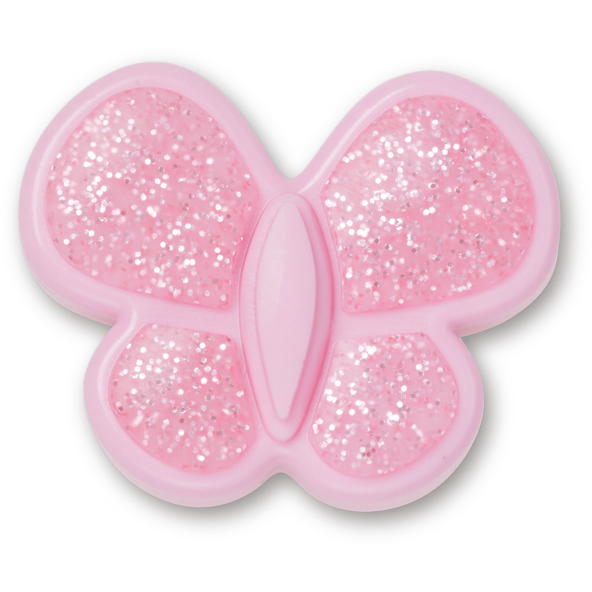 Tiny Pink Glitter Butterfly