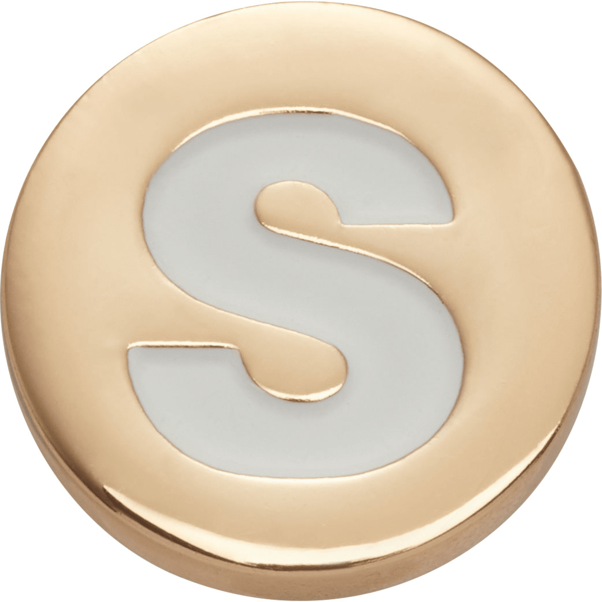 Gold Letter S