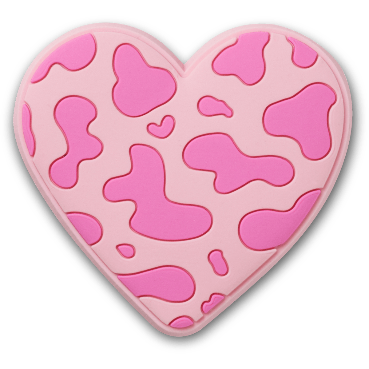 Pink Tonal Print Heart