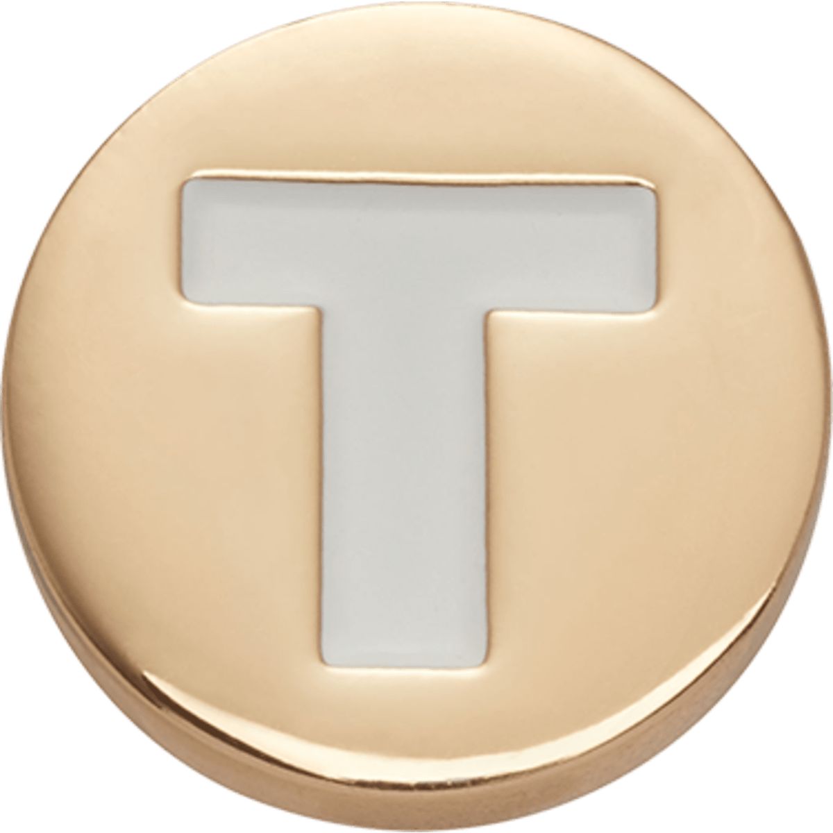 Gold Letter T - Image 3